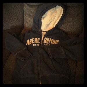 Abercrombie full zip heavy hoodie